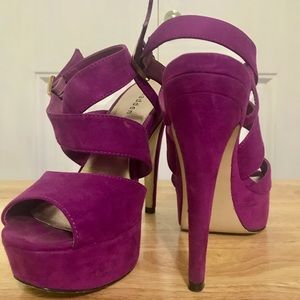 Madden Girl Magenta Heels